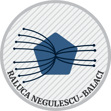 Badge of Raluca Negulescu-Balaci, being nominated by 8 people and nominating another 4 on her side.