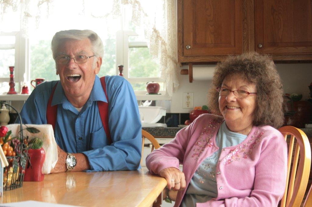 Lee and Lucille Laughing