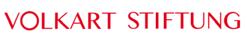 volkart stiftung logo in red text 