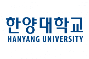 Navy Hanyang University text in English under text in Korean.