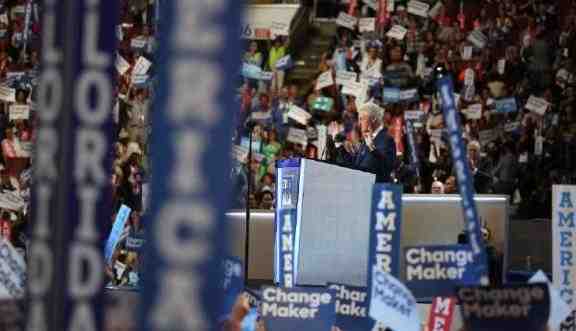 Change maker at the 2016 DNC