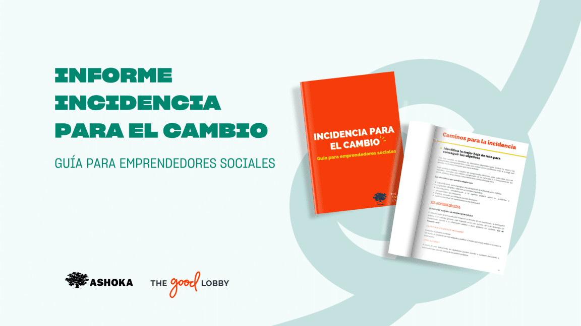 Diseño gráfico del informe Incidencia para el cambio