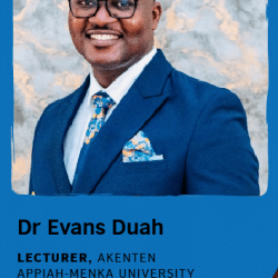 Dr Evans Duah.