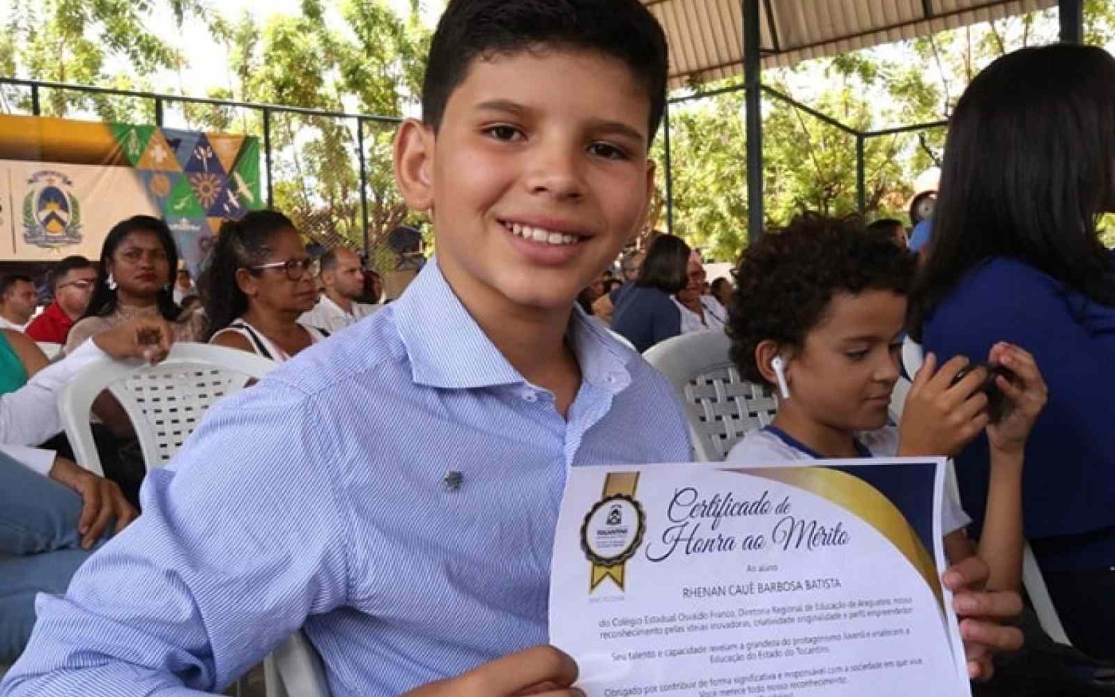 Jovem Transformador Ashoka recebe prêmio de Honra ao Mérito