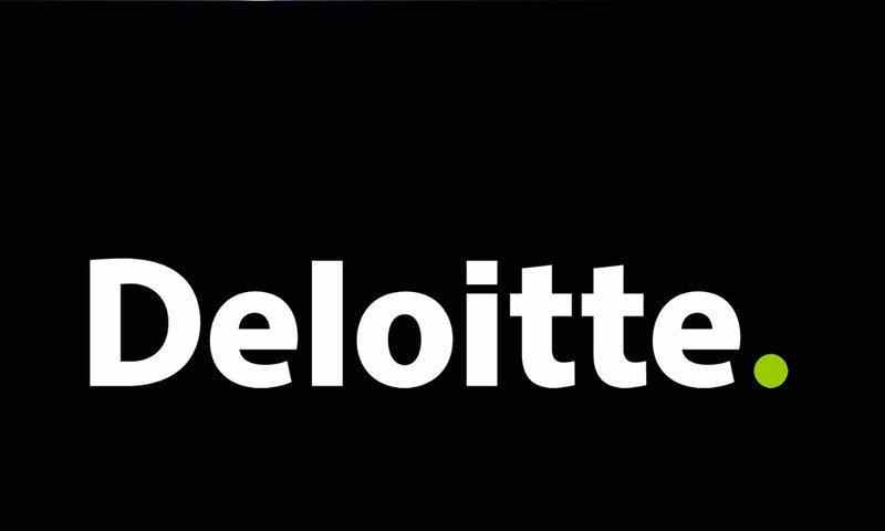 Deloitte logo in black