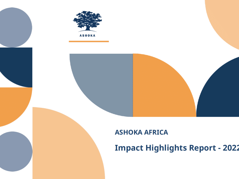 Ashoka Africa Impact Report - 2022 cover page