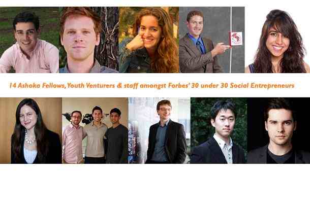 Ashoka S Own Amongst Forbes 30 Under 30 Social Entrepreneurs Ashoka Everyone A Changemaker